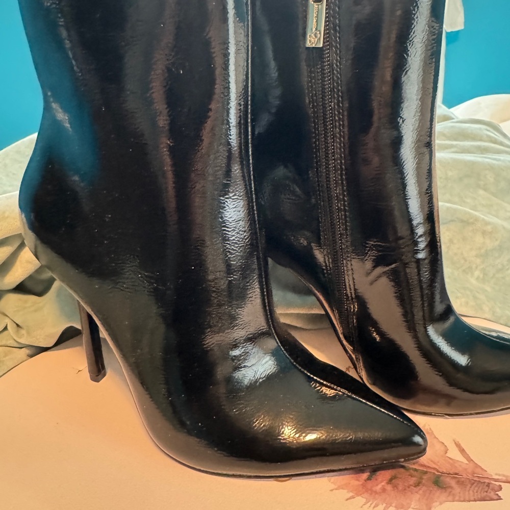 Jessica Simpson Black Heeled Boots